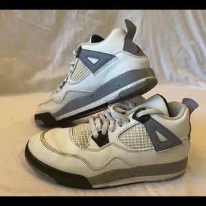 Jordan Retro 4 White Cement PS 308499-103 Size 3Y